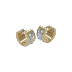 Surgical Steel Huggies Earring QY-221203-19140